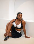 Monochrome Pleated Tennis Set