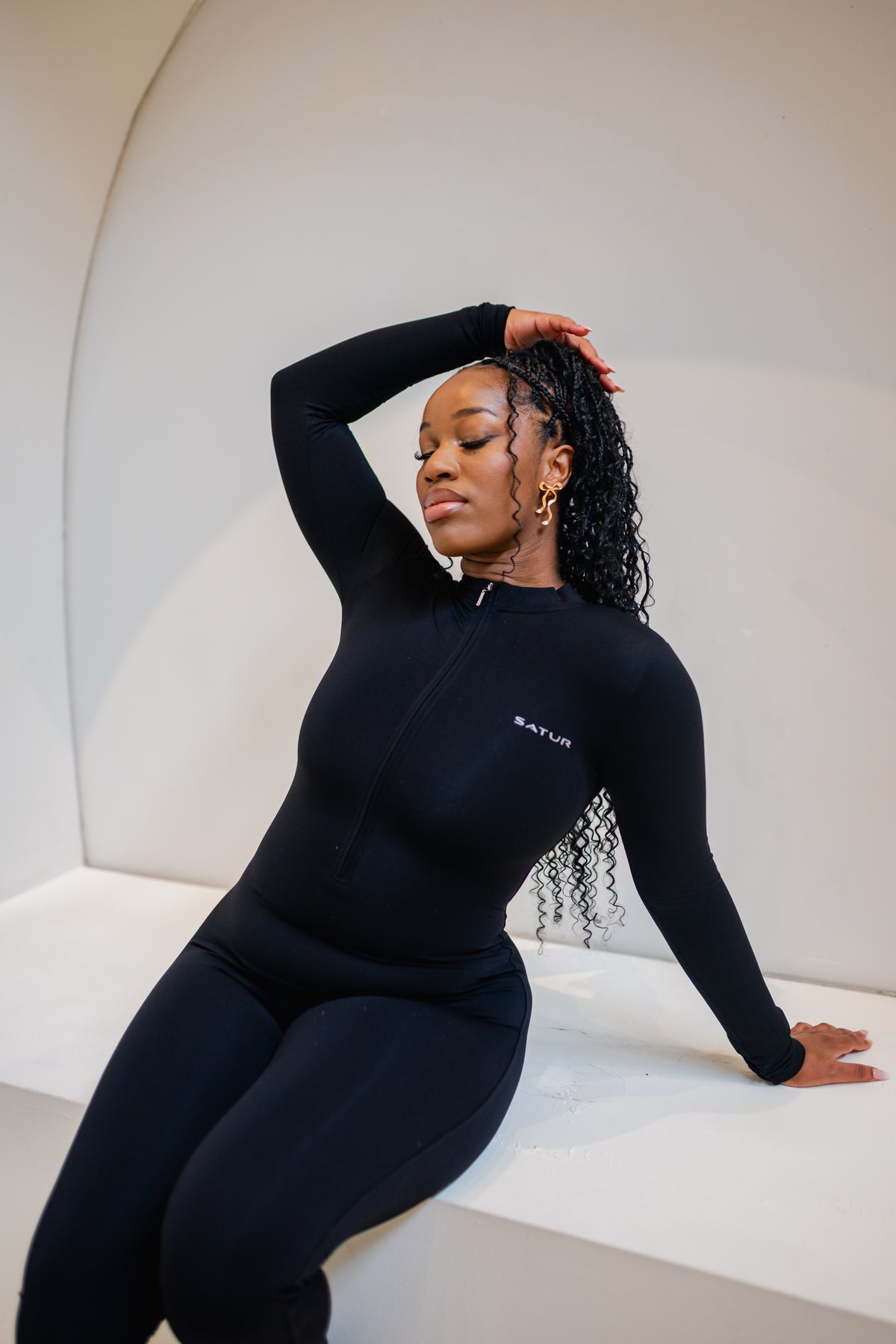Contour Flare Jumpsuit