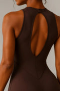 Sculpt Open-Back  sleeveless Romper