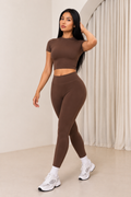 Sculpt Butt-Lift Leggings – Chocolate