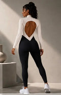 SCULPT OPEN-BACK JUMPSUIT